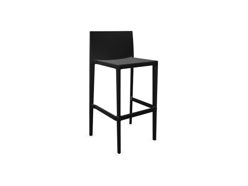 Sail stool black